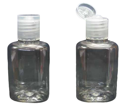 Botella PET 50cc. Rectangular