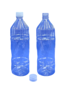 Botella PET 1 Litro Diamantada