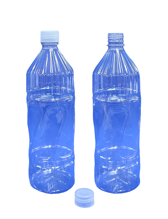 Botella PET 1 Litro Diamantada