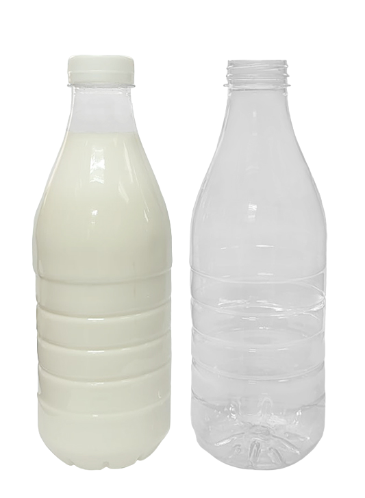 Botella PET 1 Litro Redonda