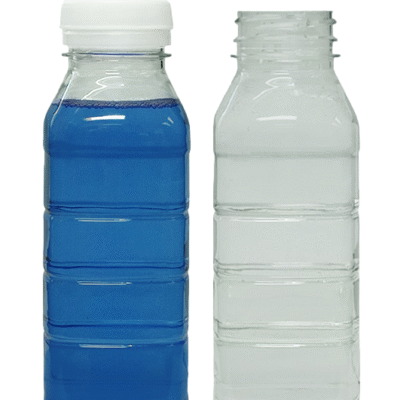 Botella PET 300 cc. Cuadrada