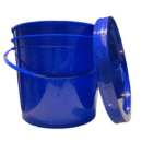 Balde Plástico 4 Litros Azul