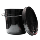 Balde Plástico 4 Litros Negro