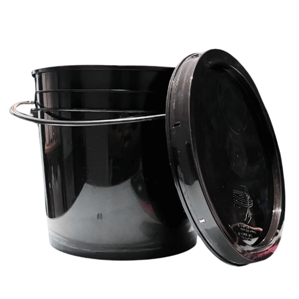 Balde Plástico 4 Litros Negro