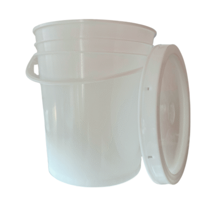 Balde Plástico 5 Litros Blanco