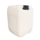 Bidón Plástico 5 Litros Blanco Boca inviolable