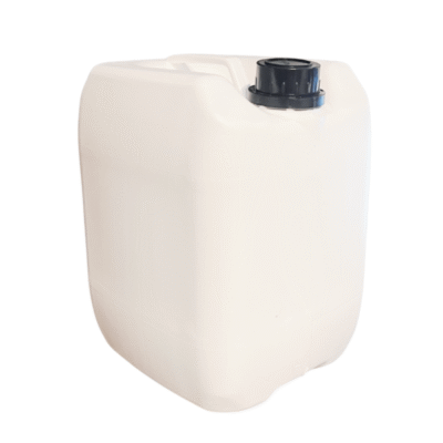 Bidón Plástico 5 Litros Blanco Boca inviolable