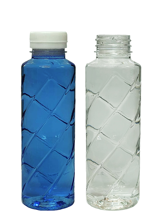 Botella PET 380 cc Helicoidal