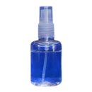 Botella pet 50 cc. dispensador alcohol 70%