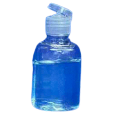 Botella pet de 50 cc. boca 18 rectangular tapa Flip top