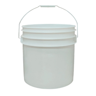 Balde Plástico Redondo 16 Litros Blanco